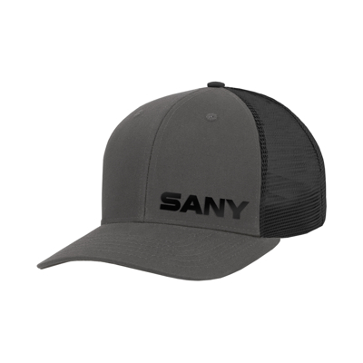 Gray and Black Trucker Hat