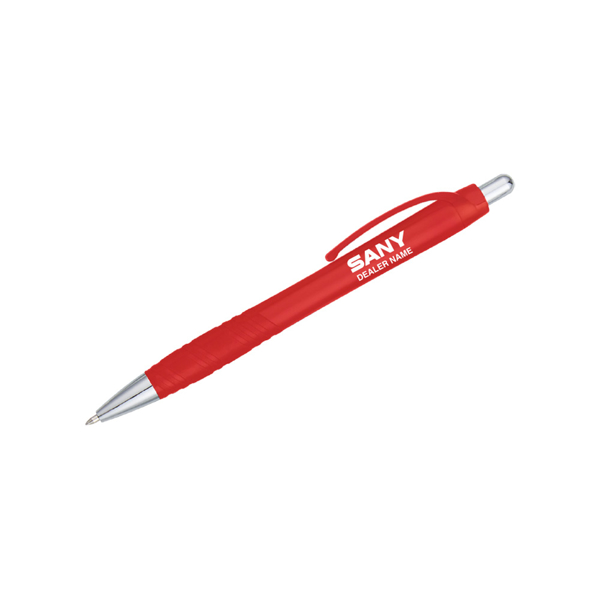 A red pen with SANY written in white
