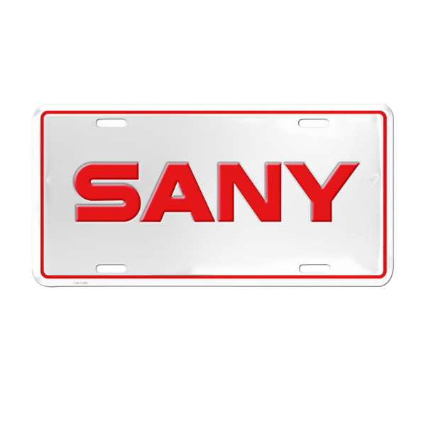 License plate - Chrome