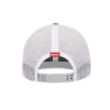 White mesh trucker hat with adjustable snapback closure and red SANY label centered on back panel.