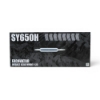 Top view of SANY SY650H excavator model box showing model name and “Excavator Diecast Scale Model 1:35” text