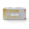 Top view of STH1440 packaging showing “Telehandler Diecast Scale Model 1:35” text with gold SANY branding